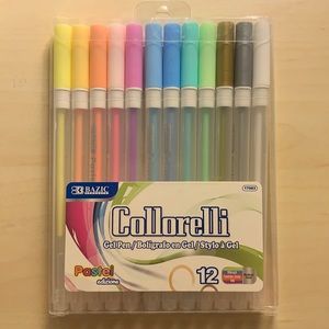 ❤️3 for $15 Collorelli Pastel Gel Pens (12 ct)❤️